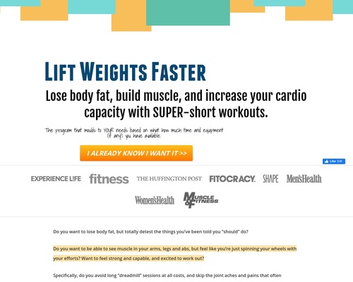 Lift Weights Faster