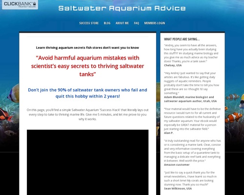 Ultimate Secrets To Saltwater Fish And Invertebrates