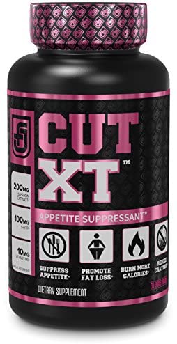 CUT-XT Appetite Suppressant for Weight Loss | Stimulant-Free Hunger Control Diet Pills | Featuring Premium Ingredients Saffron Extract & 5-HTP - Keto Friendly - 30 Natural Veggie Pills