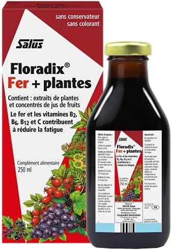 Floradix Liquid Iron and Vitamin Formula 250ml