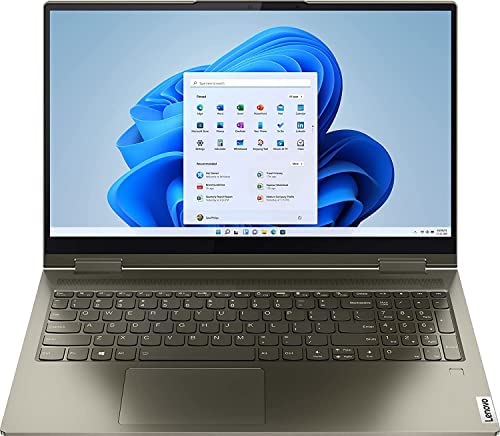 2022 Newest Lenovo Yoga 7i 2-in-1 15.6" FHD Touch Screen Premium Laptop | 11th Gen Intel Core i7-1165G7 | 12GB RAM | 1TB SSD | Backlit Keyboard | Fingerprint | Windows 11 | with Stylus Pen Bundle