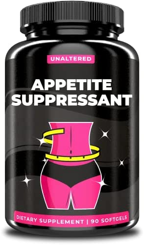 Appetite Suppressant for Women - Curb Hunger, Reduce Bloating, Block Carbs, & Support Weight Loss - Features Chromium Picolinate & Glucomannan - Natural Supplement - Keto Diet Friendly - 120 Ct