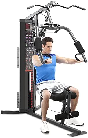 Marcy 150-lb Multifunctional Home Gym Station for Total Body Training