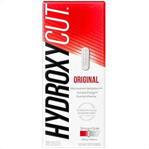 Hydroxycut Original | Energy Pills | Energy Supplements, 72 Caps