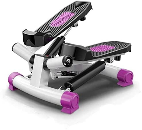 YFDM Seated Stepper with Resistance Bands, Durable Metal, Full Body Workout,Small Multi-Functional Fitness Machine Portable Sports Stepper Foot Machine