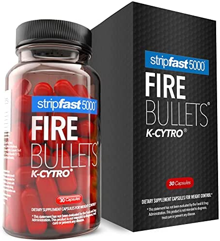 stripfast5000 Fire Bullets with K-CYTRO for Women & Men - 30 Capsules