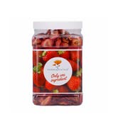 Dehydrated Strawberries - Deliciously Sweet and Nutritious, Healthy Snacks / Strawberry Chips/ kids snacks, Hikers Delight, sweet, nutritious, and easy to store. They are a good source of vitamin C, folate, and dietary fiber, making them a healthy snack choice - 12oz