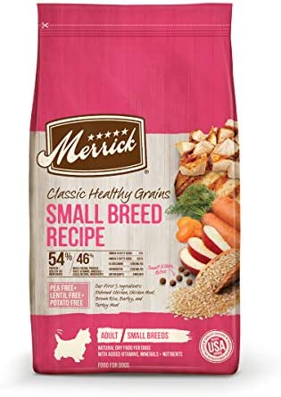 Merrick Classic Healthy Grains Dry Dog Food Small Breed Recipe - 12 lb. Bag