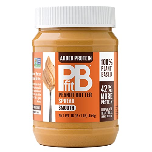 PBfit Peanut Butter, Protein-Packed Spread, Peanut Butter Spread, 16 Oz