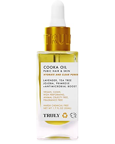 Truly Beauty Cooka Oil Razor Bump Treatment For Bikini Area - Ingrown Hair Treatment And Oil Type After Shave For Women - Ingrown Hair Treatment for Bikini Area - 1.7 OZ