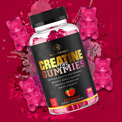 Yi Nutrition Creatine HCL Gummy - World's First Pre-Workout Creatine HCL Gummies!