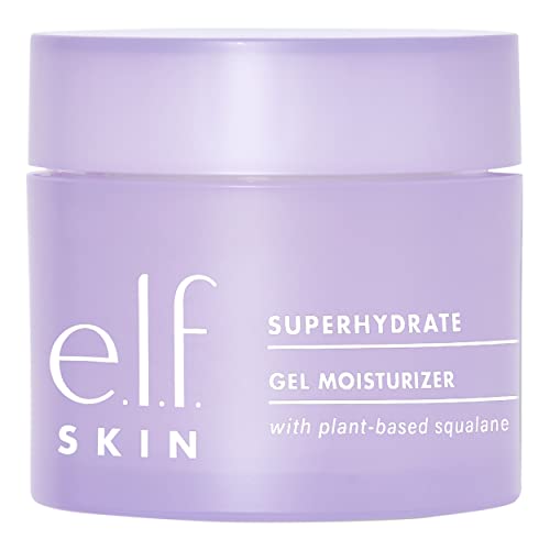 e.l.f., SuperHydrate Moisturiser, Fast-Absorbing, Non-Greasy, Gel Formula, Hydrates, Tones, Clarifies, Protects, Infused with Vitamin E, 1.69 Oz