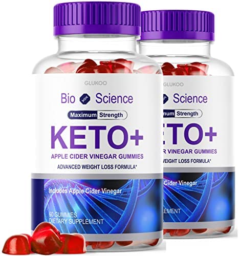 (2 Pack) Bio Science Keto, Bio Science Keto Acv Gummies, Bio Science Gummies, Bioscience Keto Plus, Bioscience Gummies, Bioscience Keto ACV Gummies Advanced Weight Loss Maximum Strength for 120 Gummys