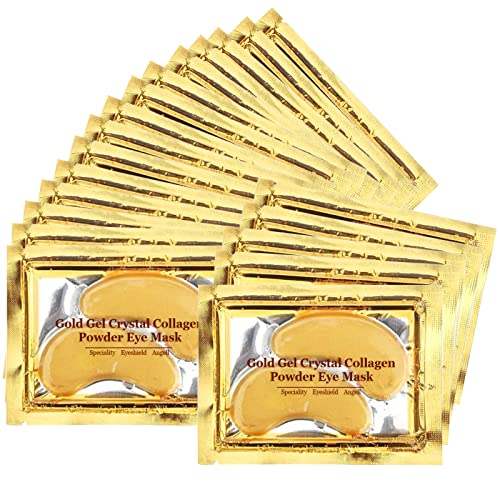 Adofect Under Eye Patches 24k Gold Under Eye Mask Puffy Eyes and Dark Circles Treatments Under Eye Bags Treatment Collagen Eye Pads for Beauty & Personal Care 30 Pairs