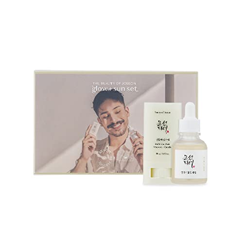 [Beauty of Joseon] Glow + Sun set (Matte sun stick : Mugwort+Camelia + Glow Deep Serum : Rice + Alpha-Arbutin