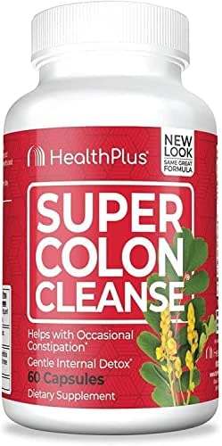 Health Plus Super Colon Cleanse: 10-Day -Detox | More than 1 Cleanse, 60 Count (Pack of 1)