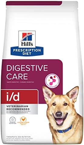 Hill's Prescription Diet i/d Digestive Care Chicken Flavor Dry Dog Food, Veterinary Diet, 8.5 lb. Bag