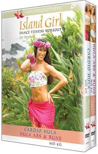 Island Girl Dance Fitness Workout For Beginners: Cardio Hula / Hula Abs & Buns (2 DVD Set)