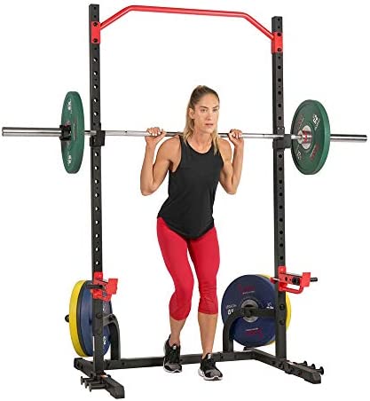 Sunny Health & Fitness Power Zone Squat Stand Power Rack, Power Cage